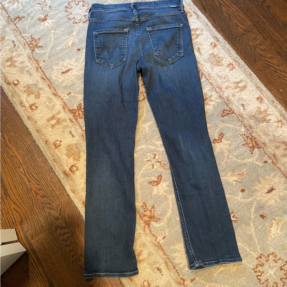 MOTHER Mid-rise Dazzler Ankle Jeans